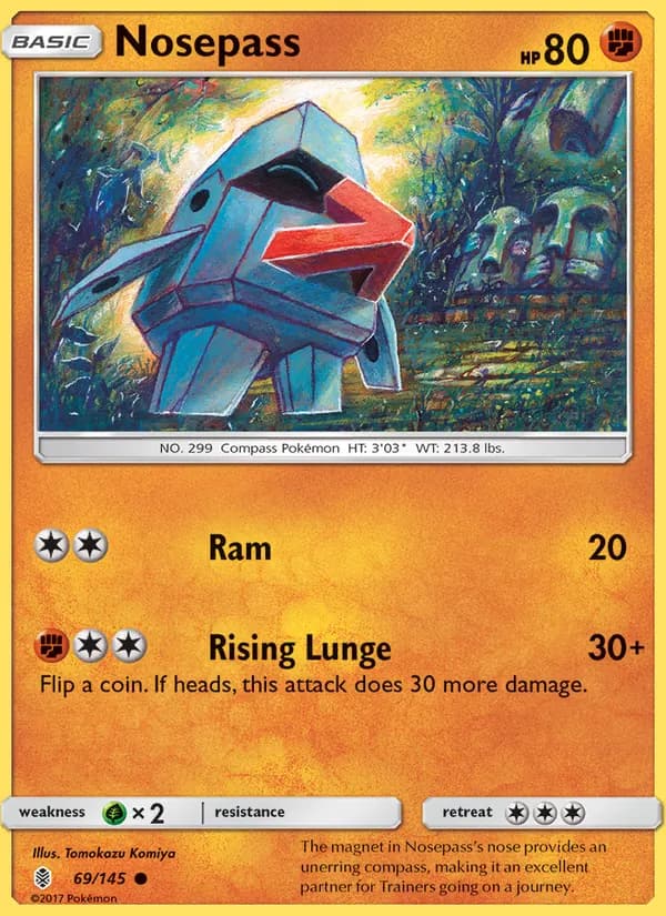 Nosepass card in English