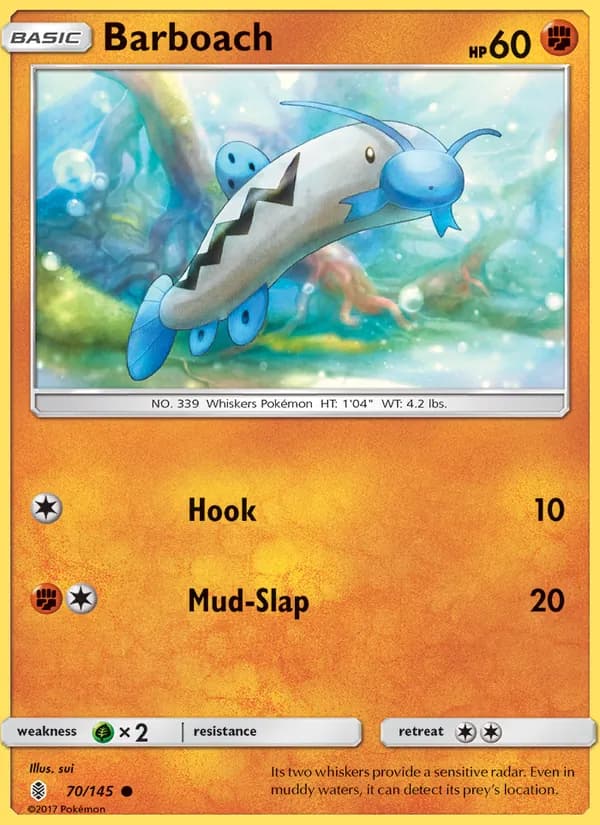 Barboach card in English