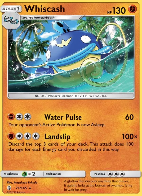 Whiscash card in English
