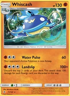 Whiscash card in English