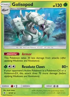 Golisopod card in English