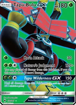 Tapu Bulu GX card in English