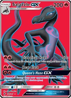 Salazzle GX card in English