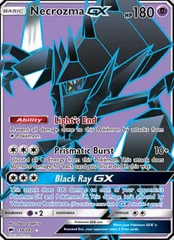 Necrozma GX card in English