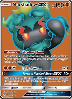 Marshadow GX card in English