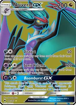 Noivern GX card in English