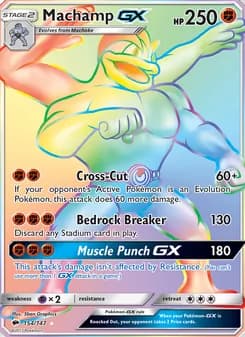 Machamp GX card in English