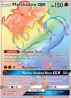 Marshadow GX card in English