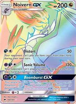 Noivern GX card in English
