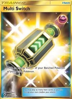 Multi Switch card in English