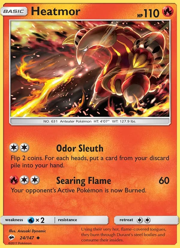 Heatmor card in English