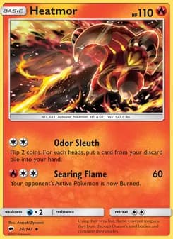 Heatmor card in English