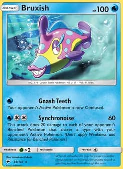 Bruxish card in English