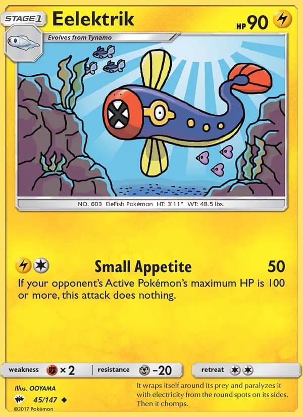 Eelektrik card in English