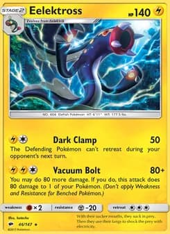 Eelektross card in English