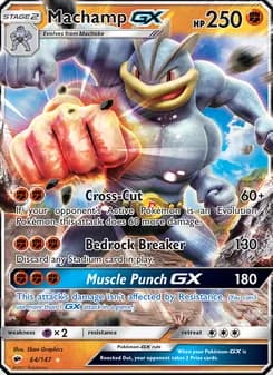 Machamp GX card in English