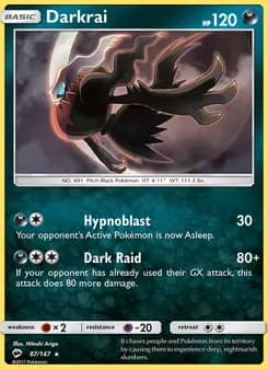Darkrai card in English