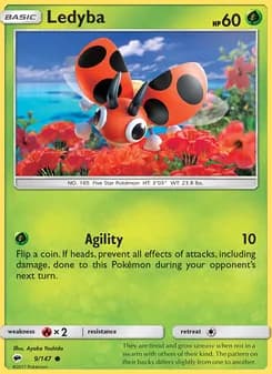 Ledyba card in English