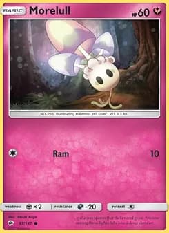Morelull card in English