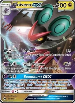 Noivern GX card in English