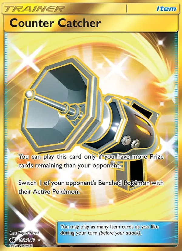 Counter Catcher card in English