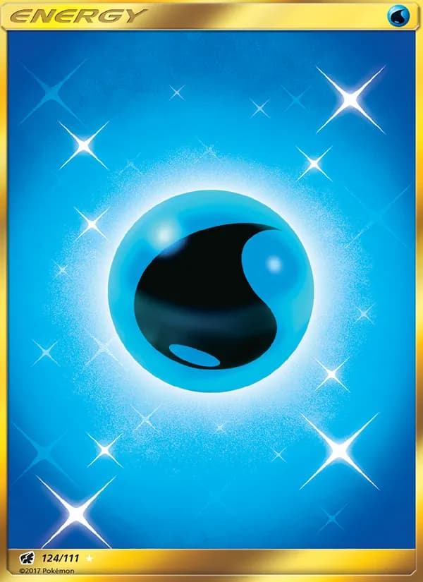 Water Energy card in English