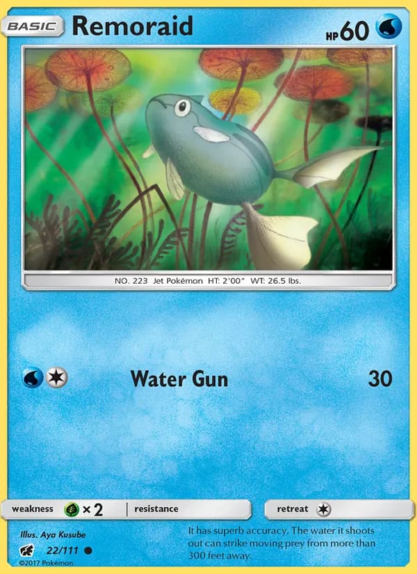 Remoraid card in English