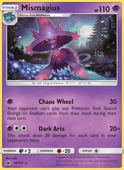 Mismagius card in English