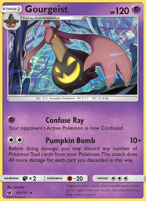 Gourgeist card in English
