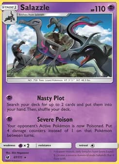 Salazzle card in English