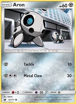 Aron card in English