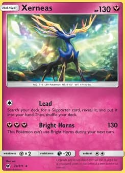 Xerneas card in English