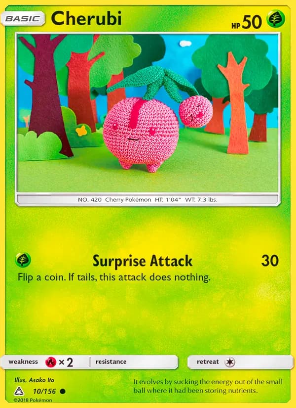 Cherubi card in English