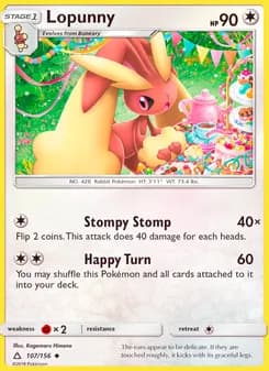 Lopunny card in English