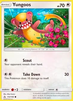 Yungoos card in English