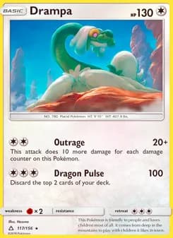 Drampa card in English