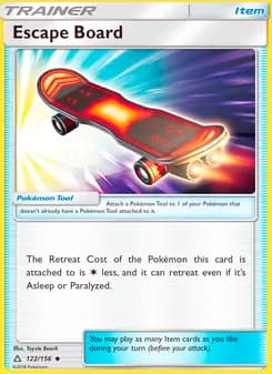 Escape Board card in English