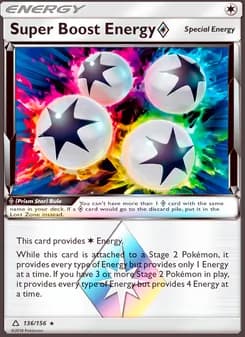 Super Boost Energy ◇ card in English