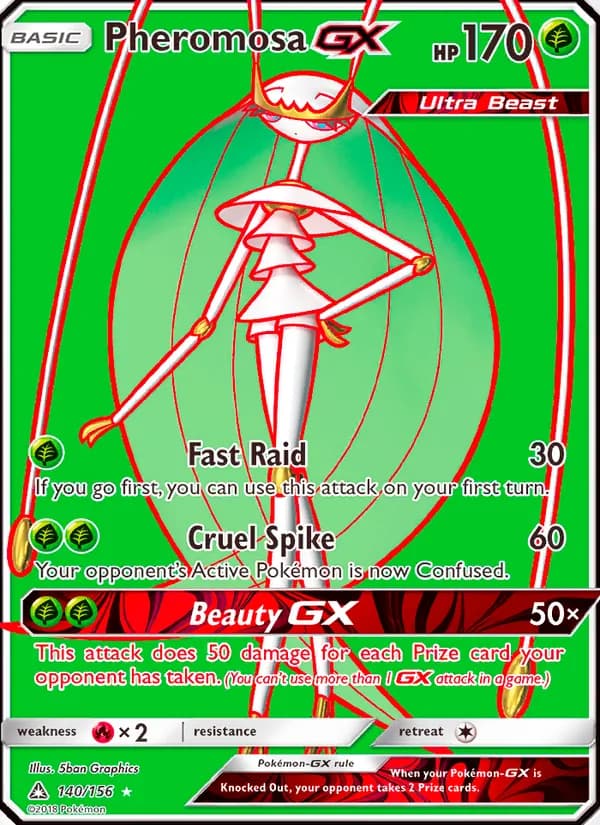 Pheromosa GX card in English