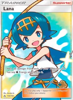 Lana card in English