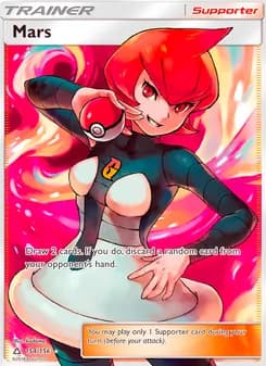 Mars card in English