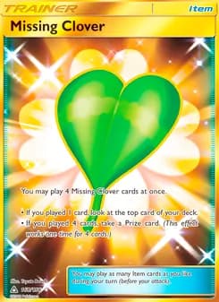 Missing Clover card in English