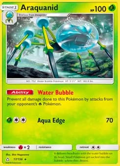 Araquanid card in English