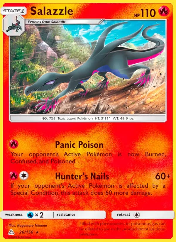 Salazzle card in English