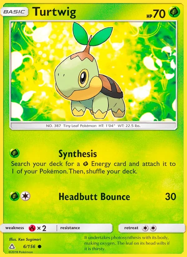 Turtwig card in English