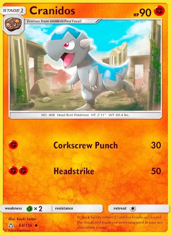 Cranidos card in English