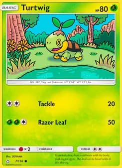 Turtwig card in English