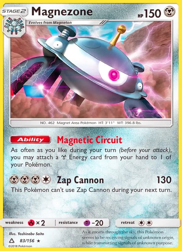 Magnezone card in English