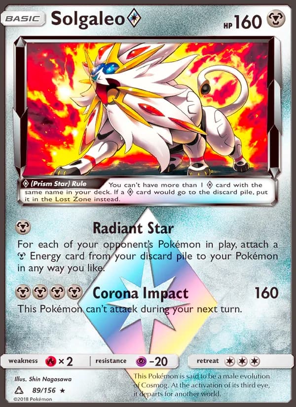 Solgaleo ◇ card in English