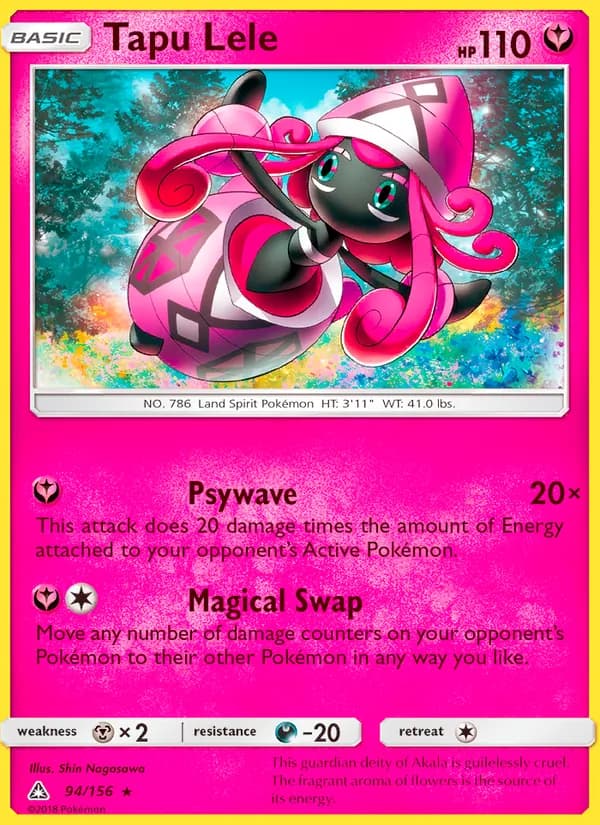 Tapu Lele card in English